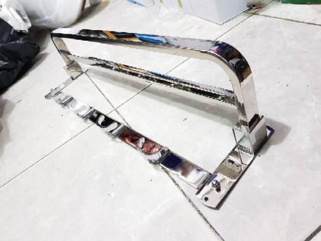 Rak handuk 2 baris lipat bano stainless 60CM PROMO TERMURAH