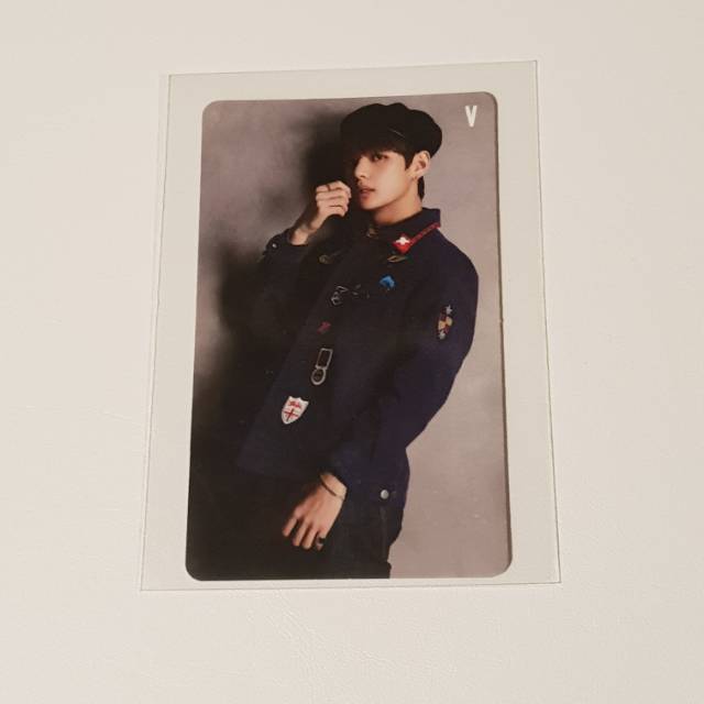 BTS V Run Japan Photocard