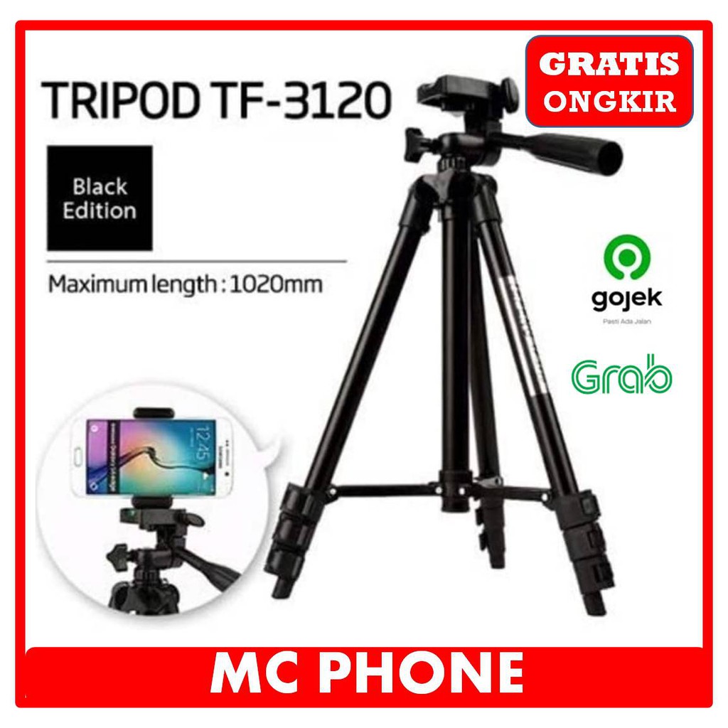 TRIPOD 3120 1 METER WEIFENG 3120 BLACK ORIGINAL