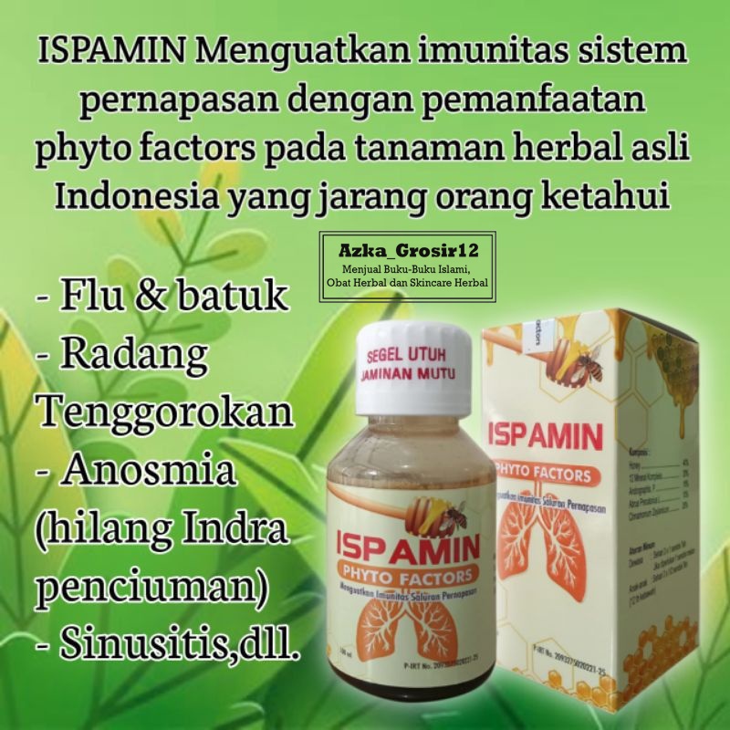 Madu ISPAMIN Menguatkan Imun Pernafasan, Batuk Menahun dan Pilek 100%