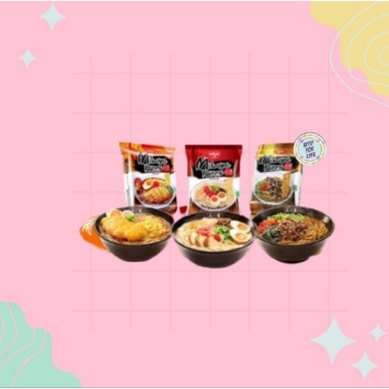 

Nissin Mikuya Ramen 3 varian Rasa ENAK BANGET!!!!1