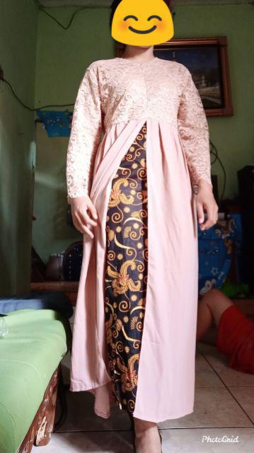 Couple Batik Sarwendah Orie Brukat  Glitter Mix Wolvis Premium Terlaris Best Seller