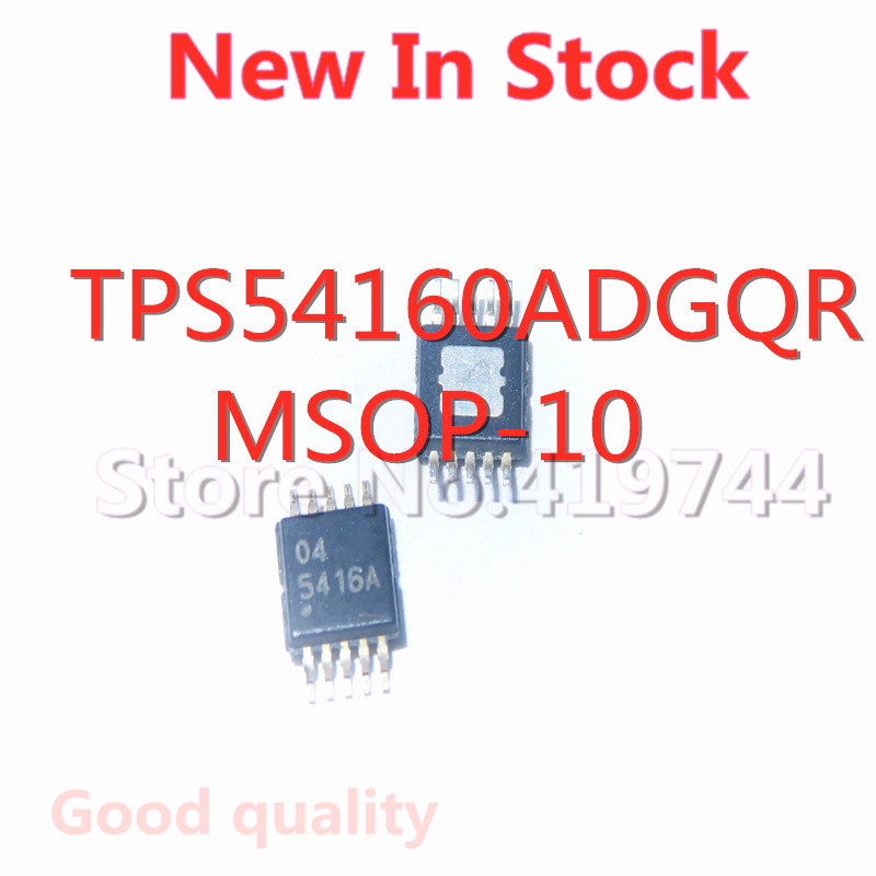 [xqx] 10pcs/lot TPS54160ADGQR 5416A TPS54160 SMD MSOP10 IC Manajemen Daya Dalam Stok IC Asli Baru