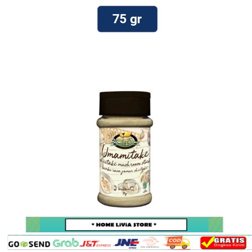 

Bionic Farm Umamitake Kaldu Jamur Shiitake Non Msg 75 gr