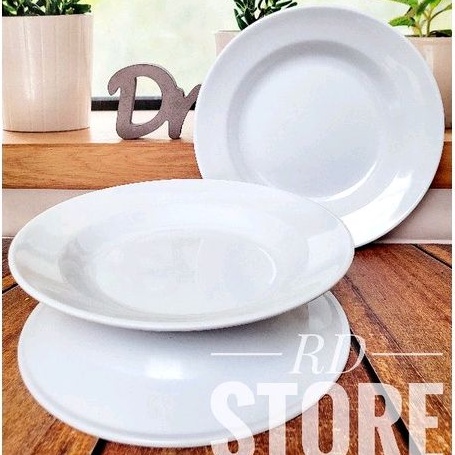 PROMO 3.PCS PIRING MAKAN MELAMINE POLOS