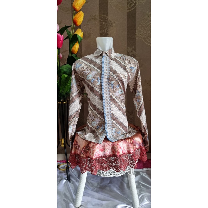 Kemeja Lengan Panjang Batik Kondangan MOTIF DOBY  by tokozahra27