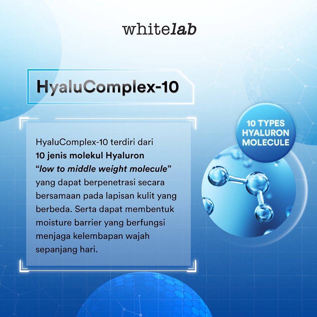 WHITELAB Cera-Mug Barrier Moisturizing Gel - Gel Moisturizer Perawatan Pelembab Penghalus Skin Barrier Kulit Wajah