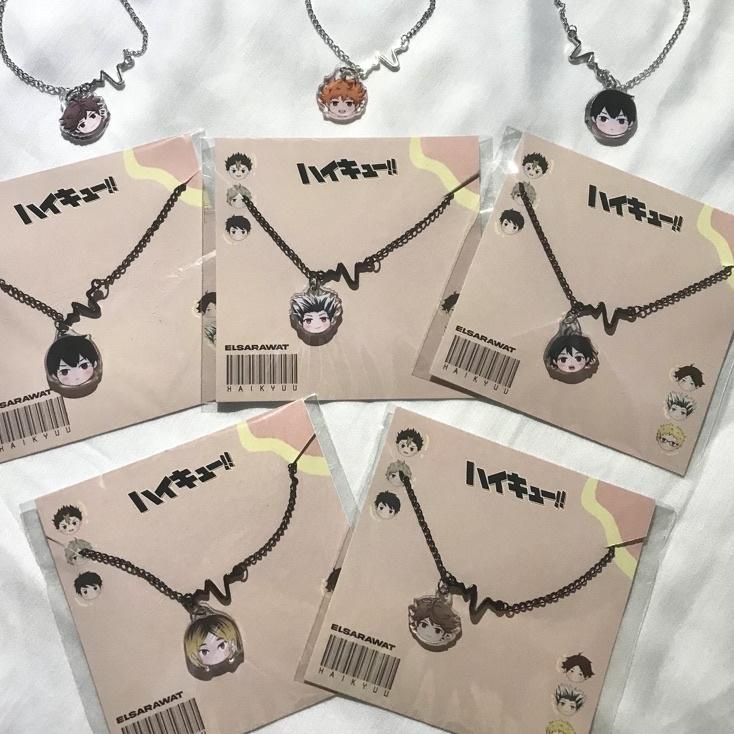 (TERLARIS) GELANG RANTAI HAIKYUU | haikyuu bracelet