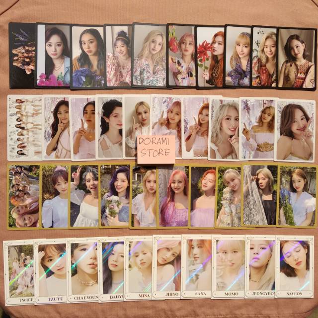 READY COD Sharing PC Benefit dan Withdrama Photocard Twice Album More & More Tzuyu Mina Murah