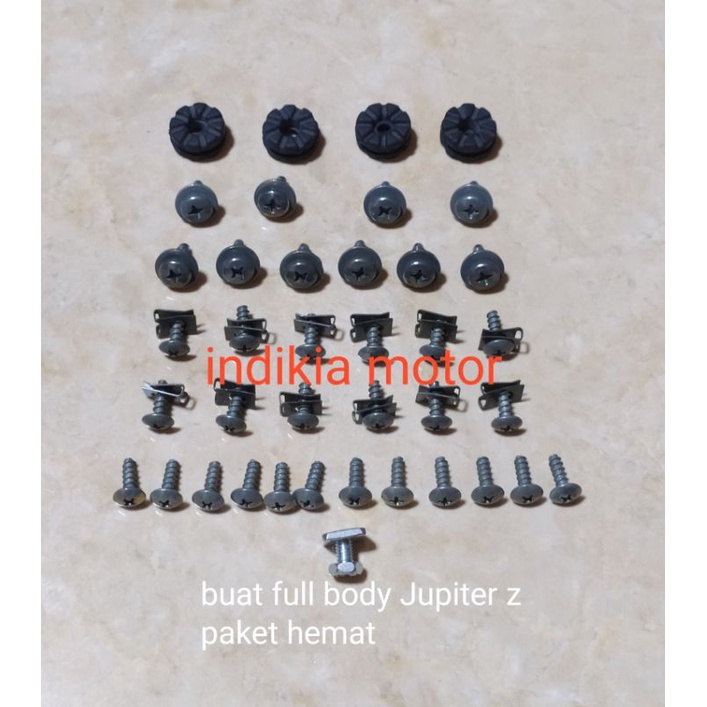 baut baud full body plus karet body Jupiter z Jupiter z burhan paket hemat