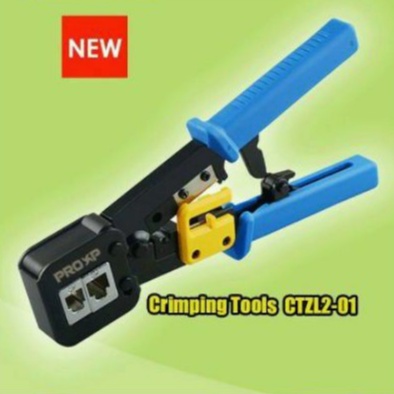 Tang Crimping RJ45 EZ Proxp CTZ21 untuk RJ45 Anti Gagal Hasil Presisi Kualitas Bagus