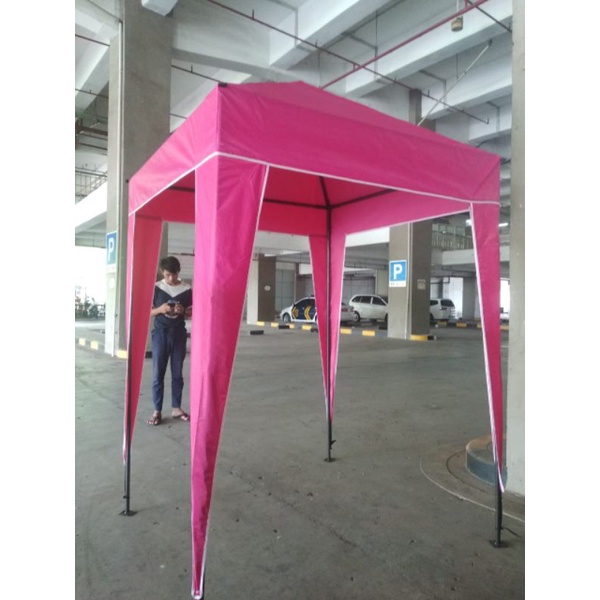 tenda jualan 1,5x1,5 bongkar pasang