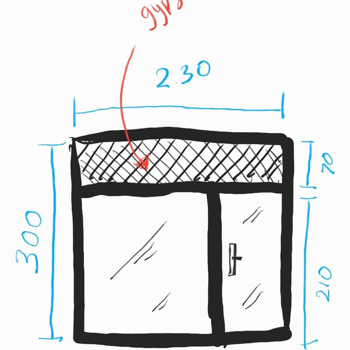 partisi alumunium dan kaca, pintu sliding , pintu swing, minimalis