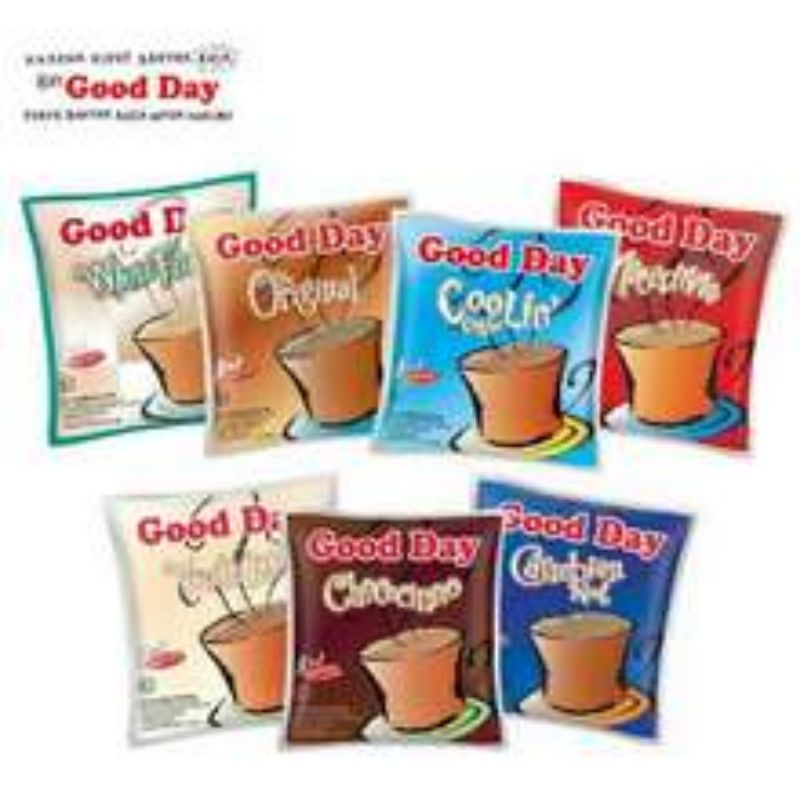 

kopi good day isi 10pcs