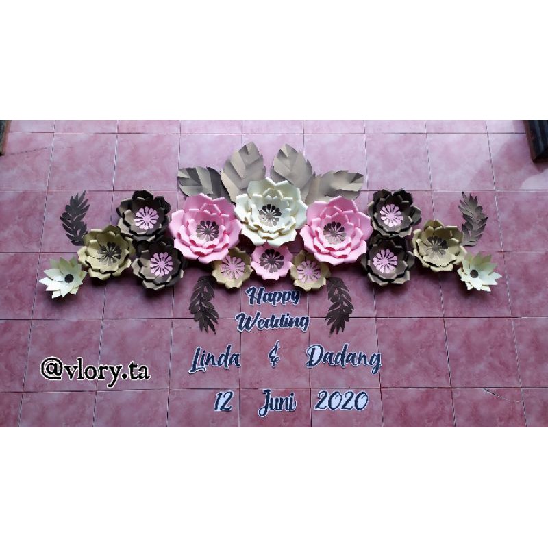 

PAKET Paper Flower Murah