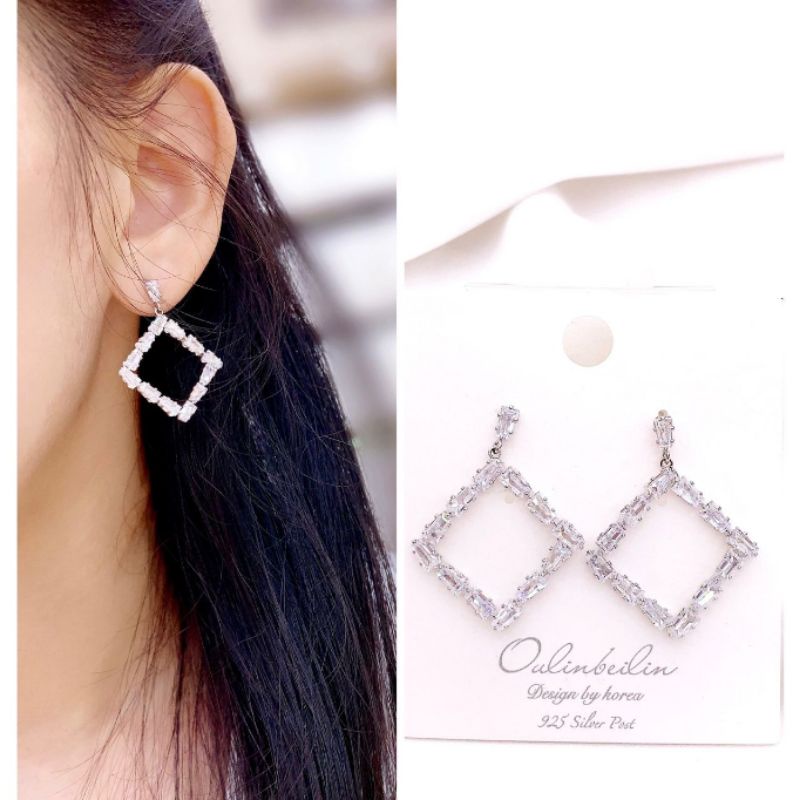 Anting Silver925 Perak Premium Quality Anti karat anti alergi 72