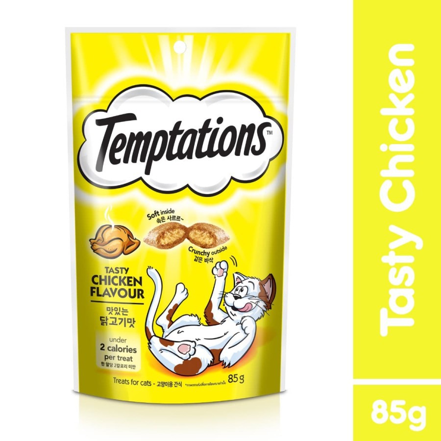 TEMPTATIONS 75 g Cemilan Snack Kucing Kitten dry cat food