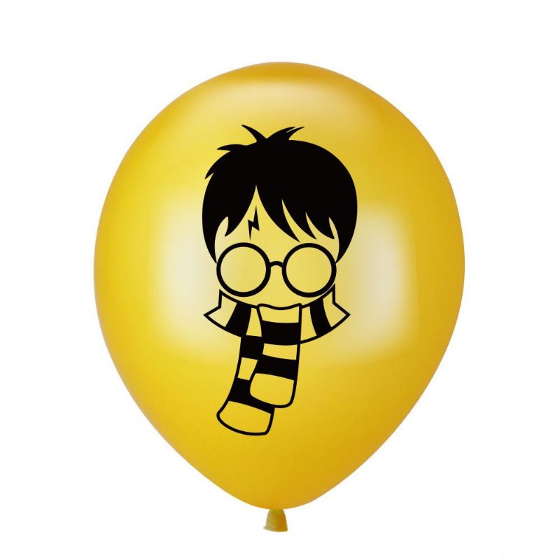 Balon Balloon Latex Lateks Harry Potter Isi 12 Pesta Kostum Ulang Tahun