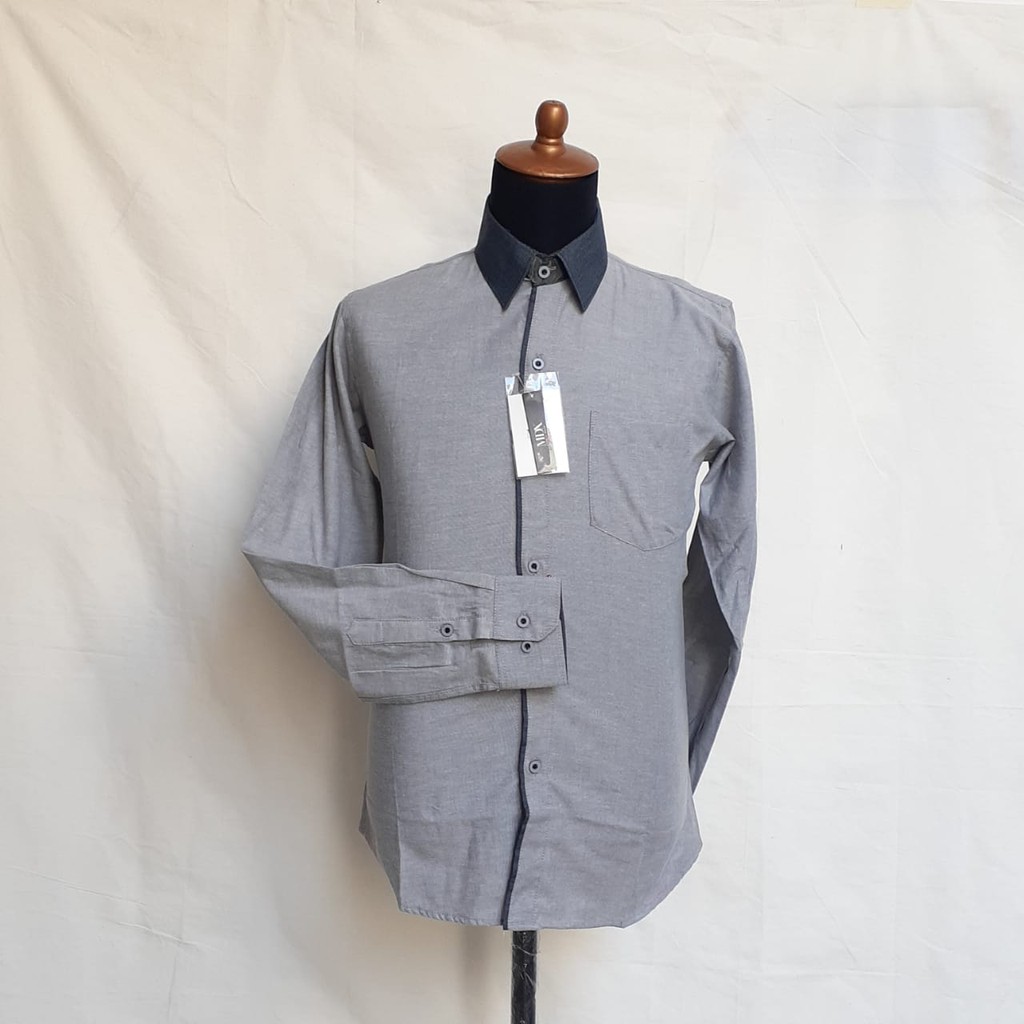 Kemeja formal MDX slimfit abu/hem abu muda/hem abu tua/hem formal/kemeja formal/kemeja slimfit