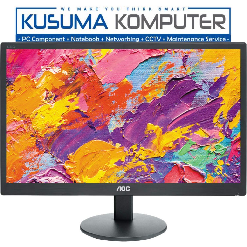 LED Monitor AOC E970SW 18.5&quot; - Hitam