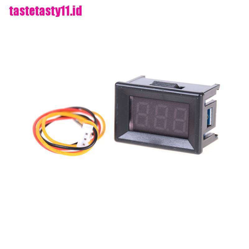 Panel Voltmeter Digital LED Mini DC 0-100V