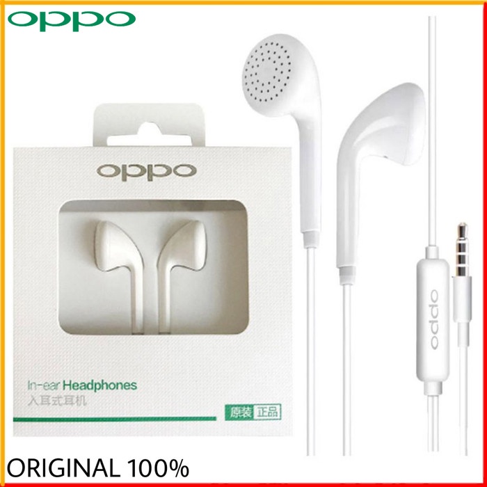 Headset Oppo Original 100% Oppo F9 F7 F5 F5 Plus F3 Plus F1 F1S