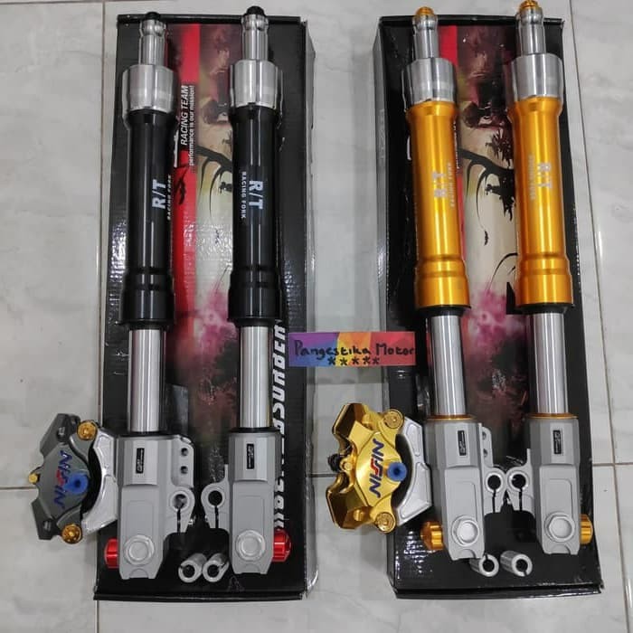 Promo UPSIDE DOWN RT USD PLUS NISSIN 2P AEROX-NMAX-PCX-VARIO-SCOOPY-MIO-FINO Berkualitas