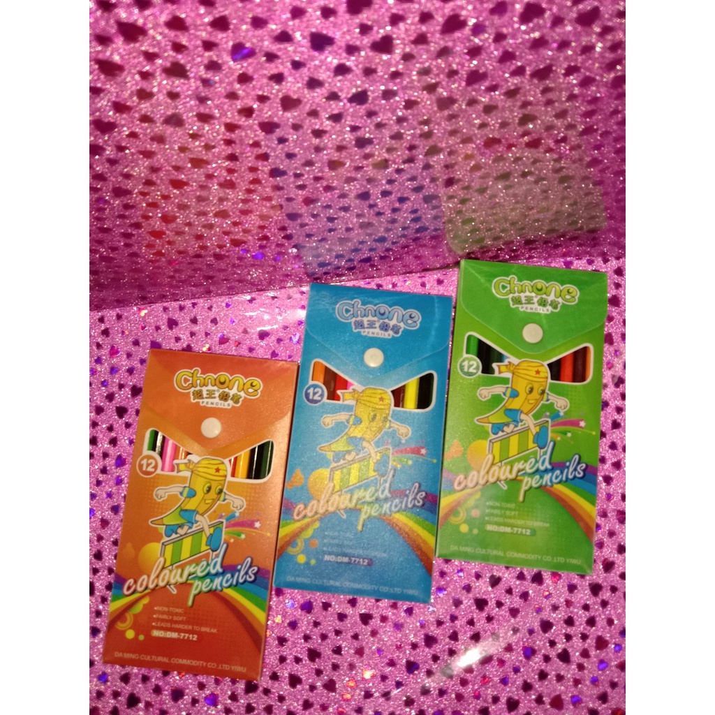 

PENSIL WARNA 12WARNA PANJANG/ COLOR PENSIL SHNONE 12W