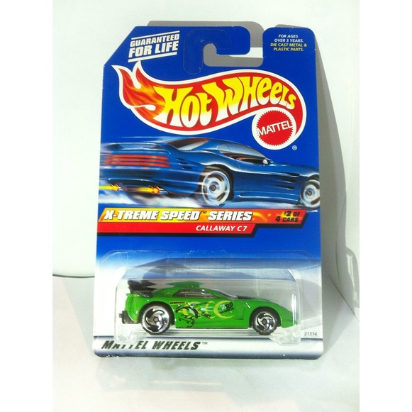 Hot Wheels. 1999 X-Treme Speed Series - 2. Callaway C7. SB by MATTEL 1999