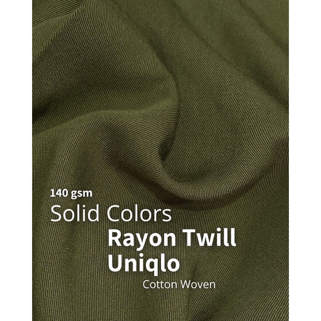 RAYON TWILL UNIQLO