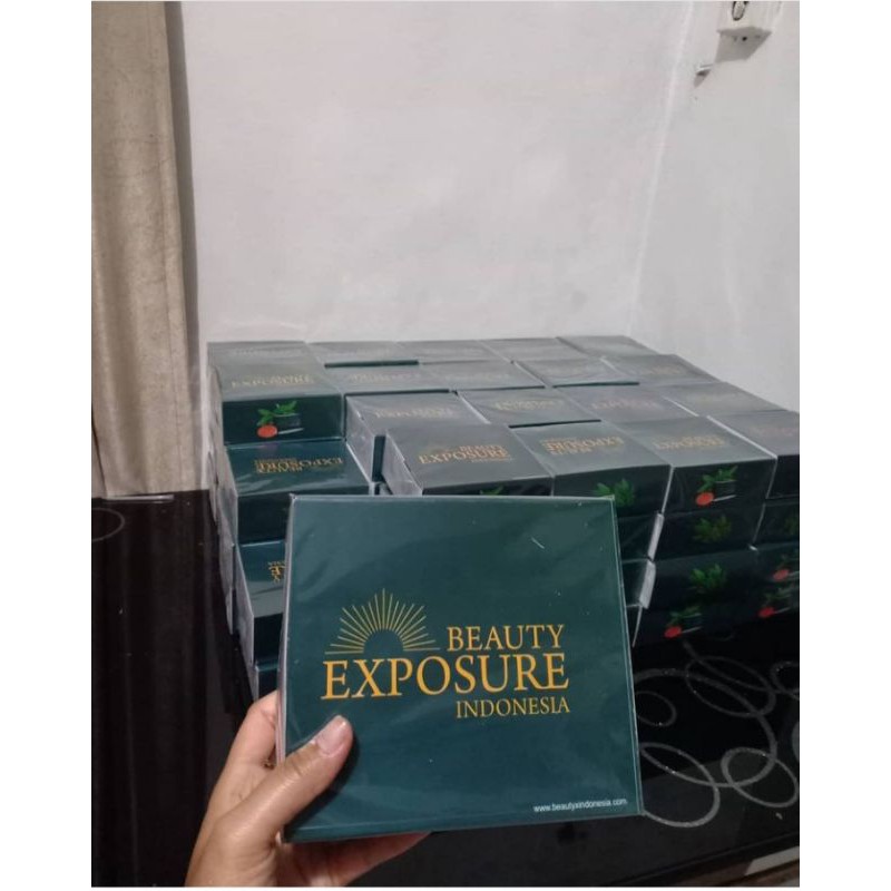 sabun bexindo green tea kemasan baru