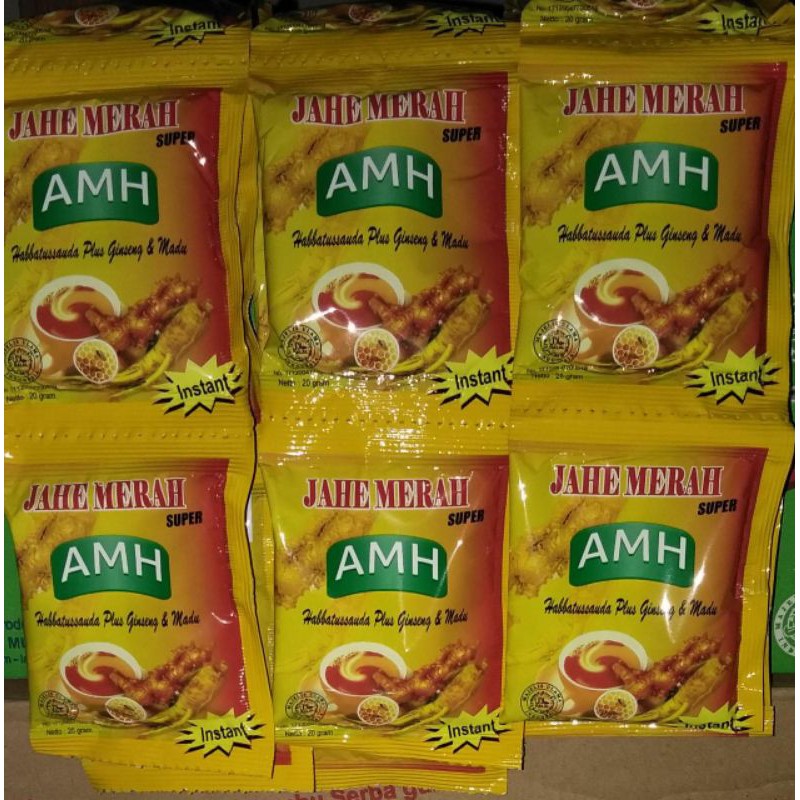 

jahe merah AMH