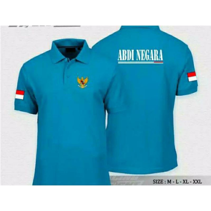 POLO SHIRT ABDI NEGARA PANCASILA BAJU POLO KERAH ABDI NEGARA