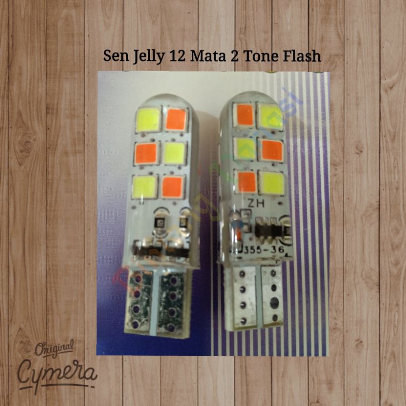 BVM Bola sen Jelly 12 Mata 2 Tone Flash