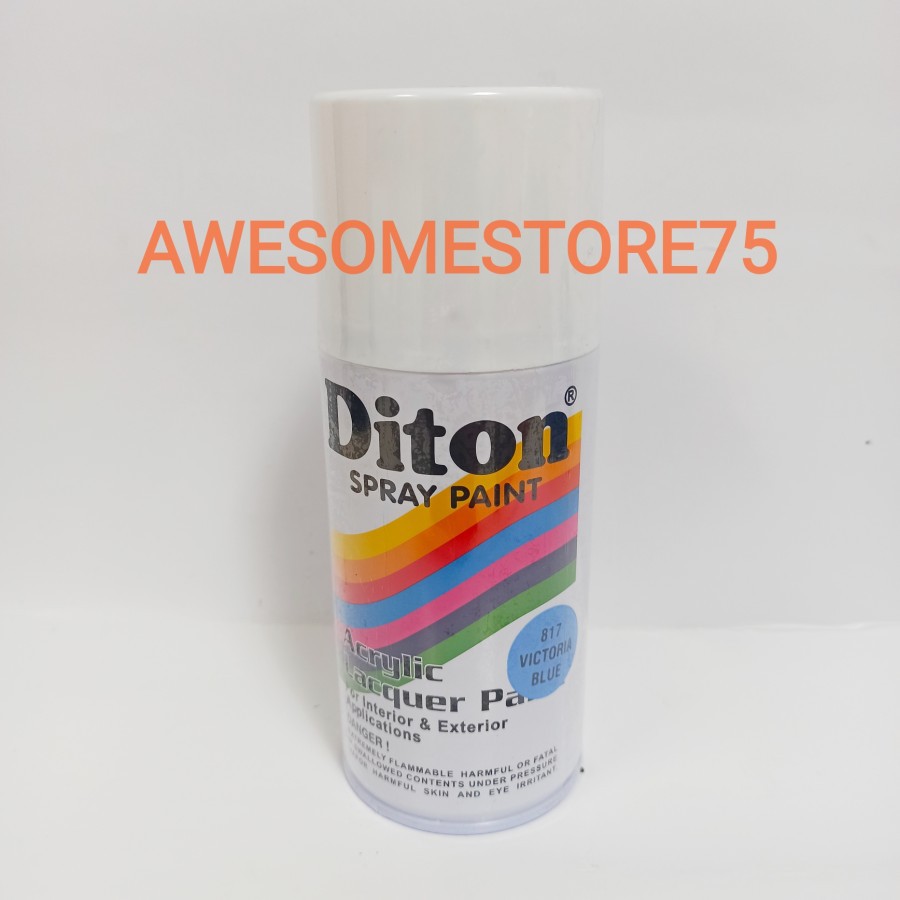 DITON 817 VICTORIA BLUE Biru Cat Semprot Pilox Pylox