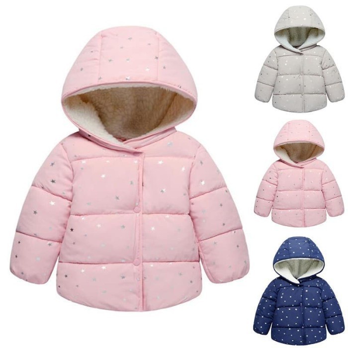 Jaket tebal musim dingin anak bayiwinter padded jacket coat baby kids