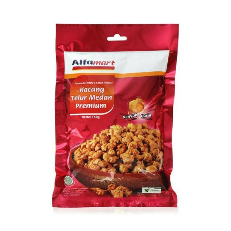 

Alfamart Kacang Telur Medan Premium 150 g