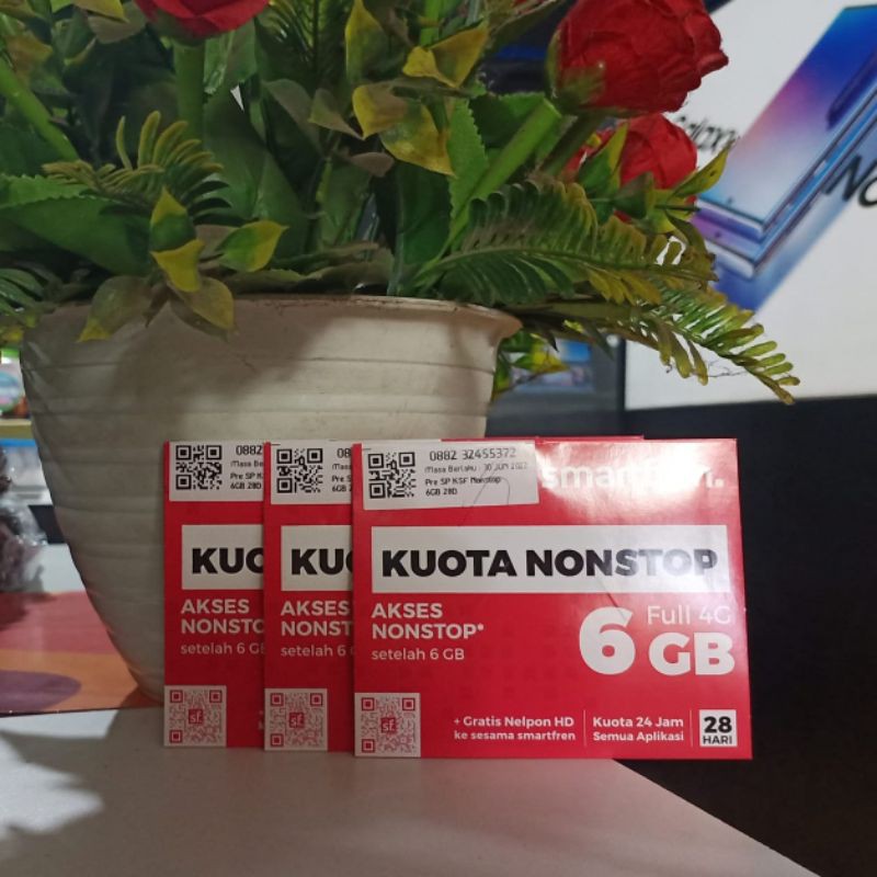 SP SMARTFREN 6GB NONSTOP