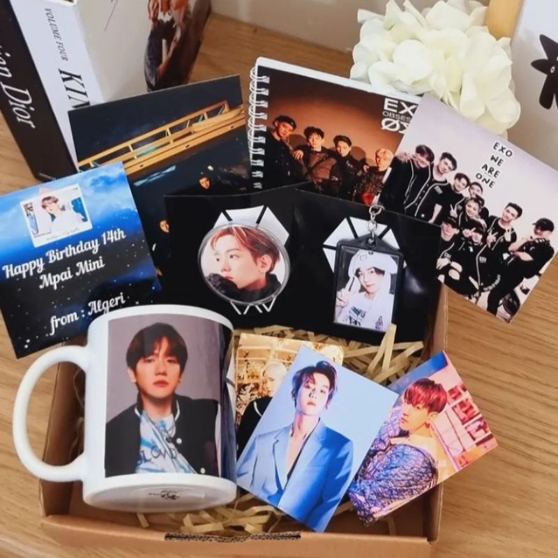 

Hampers Custom Mug Exo-L/Kado Birthday