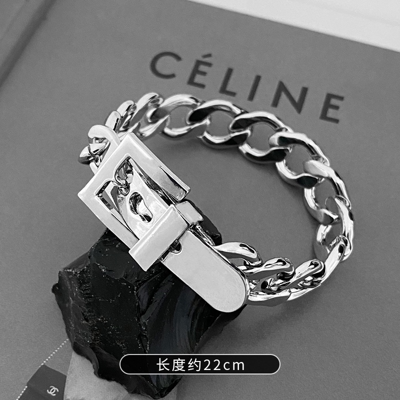 Metal Strap Bracelet Accessories Hip-hop Punk Simple