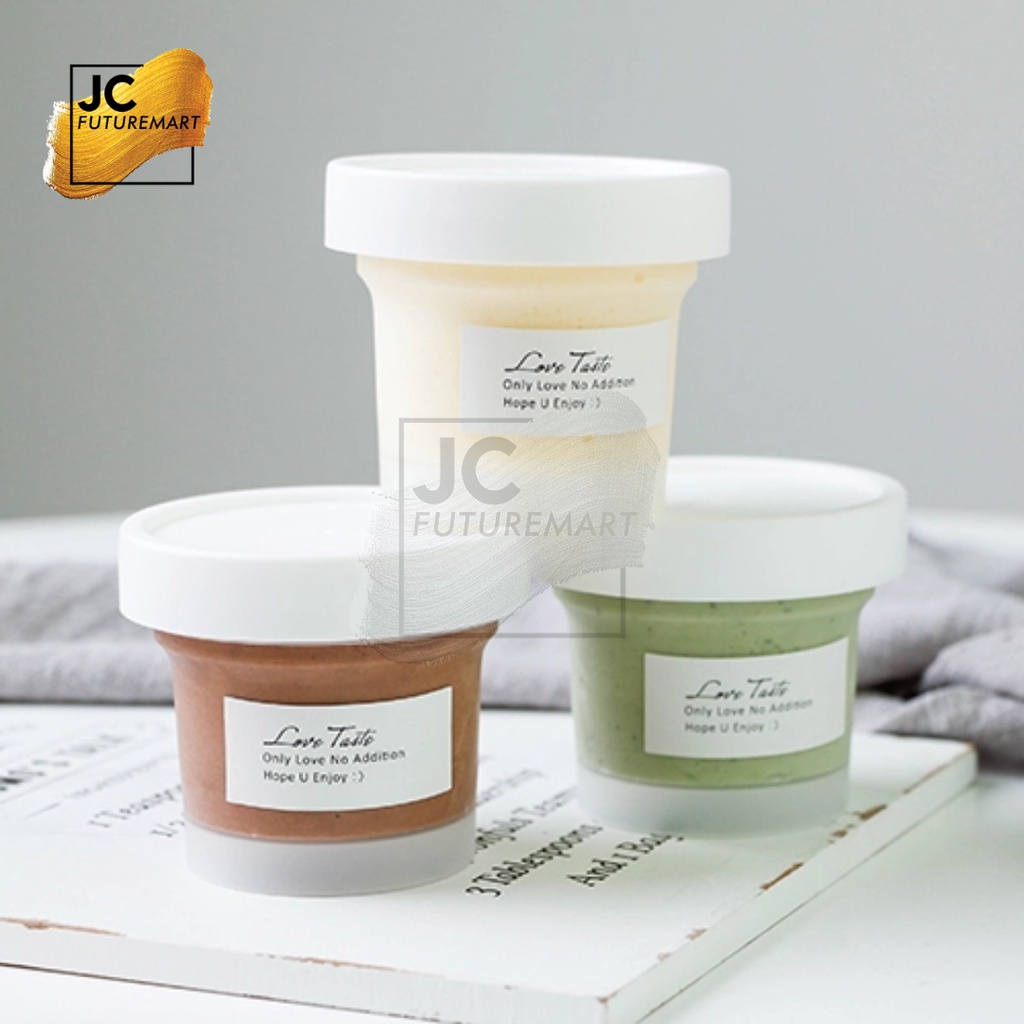 KEMASAN ICE CREAM GELATO 125ML PP CUP | ES KRIM PUDDING YOGURT BUMBU