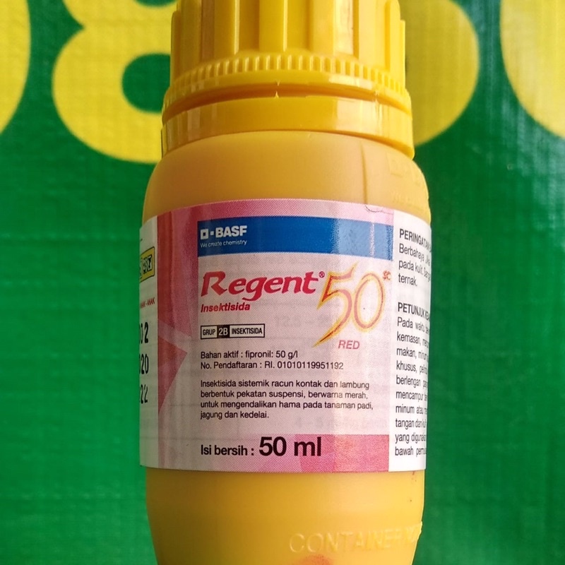 Insektisida Regent 50SC RED/Merah Bahan aktif : Fipronil 50g/l 50ml