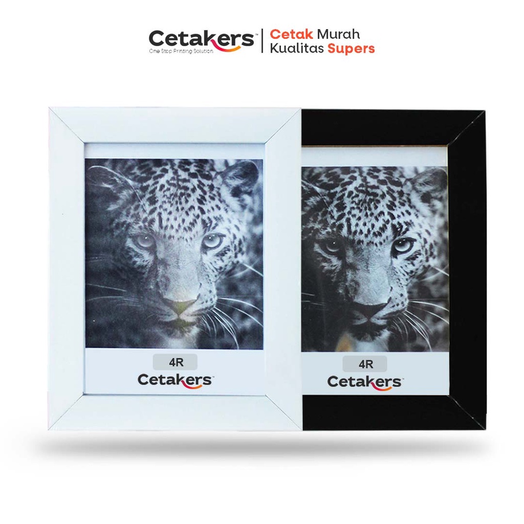 PHOTOBOOK FRAME BINGKAI FOTO 4R (10x15CM) MINIMALIS FRAME PIGURA KACA MIKA HIASAN DINDING KAMAR DEKO