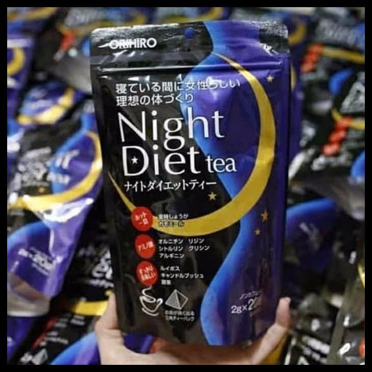 

Orihiro Night Diet Tea 20 Tea Bag Japan - Teh Diet Jepang Original