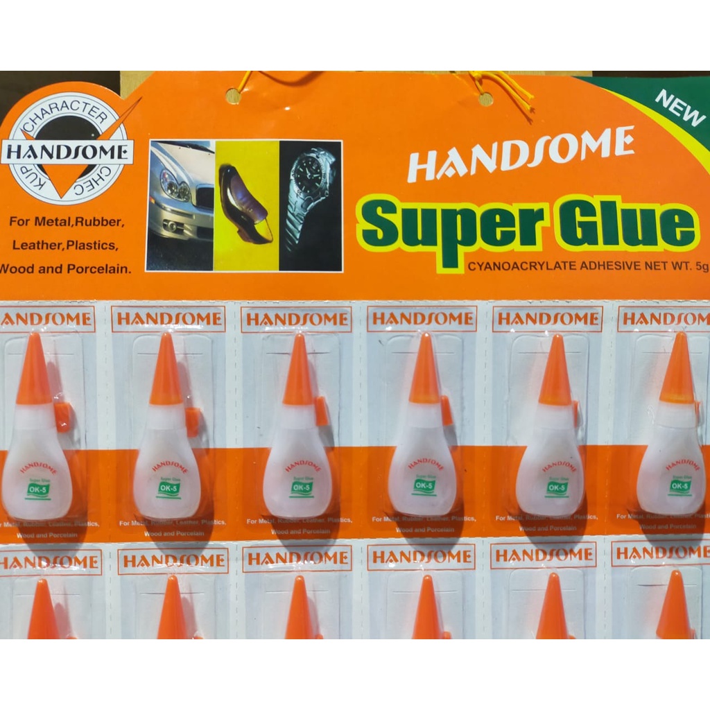

Lem Cair Lem Setan Lem Alteco Super Glue 5 gr Handsome