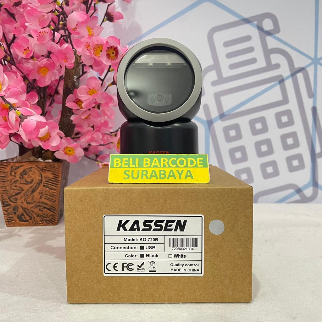 KASSEN KO720 / KO 720 SCANNER BARCODE OMNI DIRECTIONAL QR CODE (2 DIMENSI)