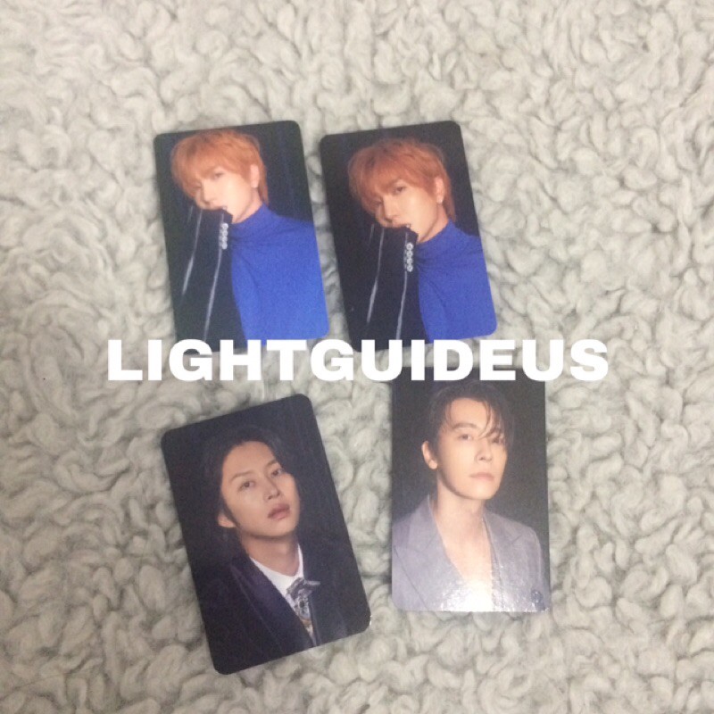 super junior season greetings 2021 pob photocard leeteuk kim heechul lee donghae