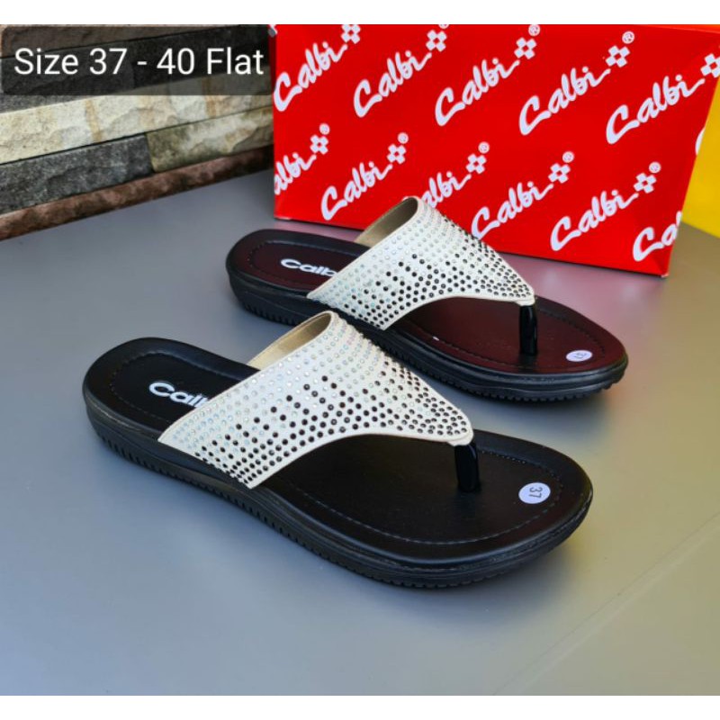 SANDAL JEPIT WANITA CALBI MURAH ORI BY ALVINSHOES