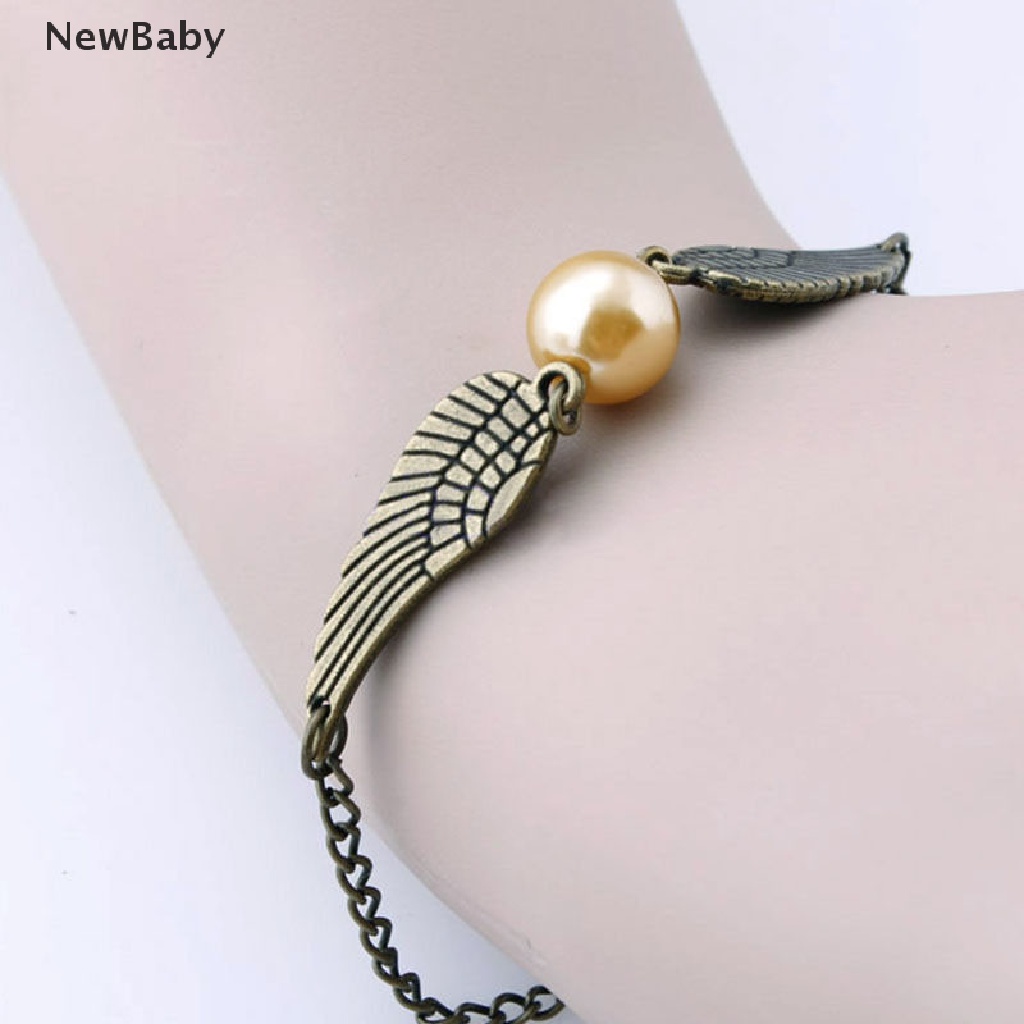 Gelang Rantai Desain Snitch Gaya Retro Untuk Unisex