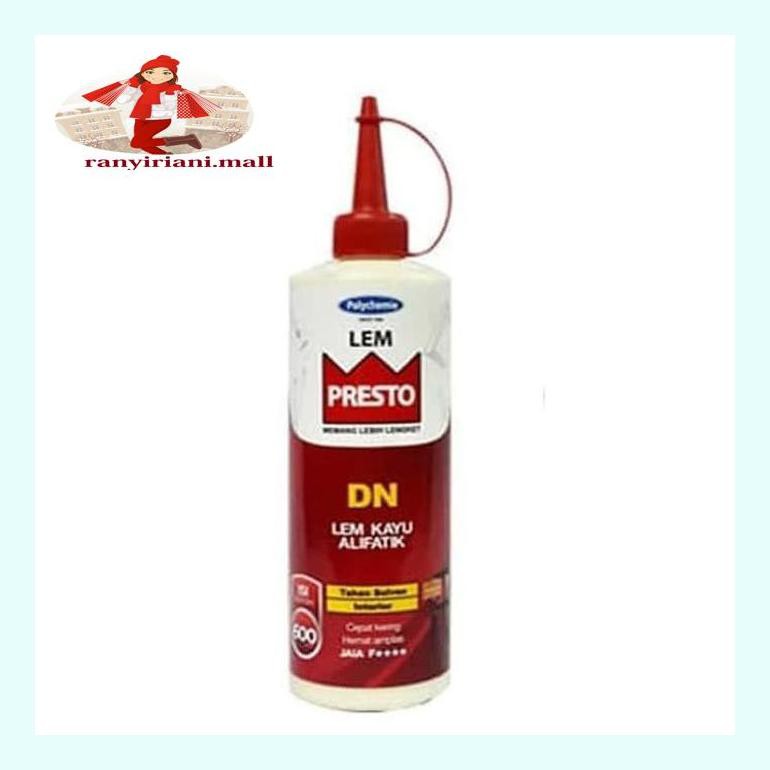 

510Fsjbran Lem Kayu Presto Dn 600 Gr Alifatik Interior / Lem Putih Lem Serbaguna Rany5Ckhd